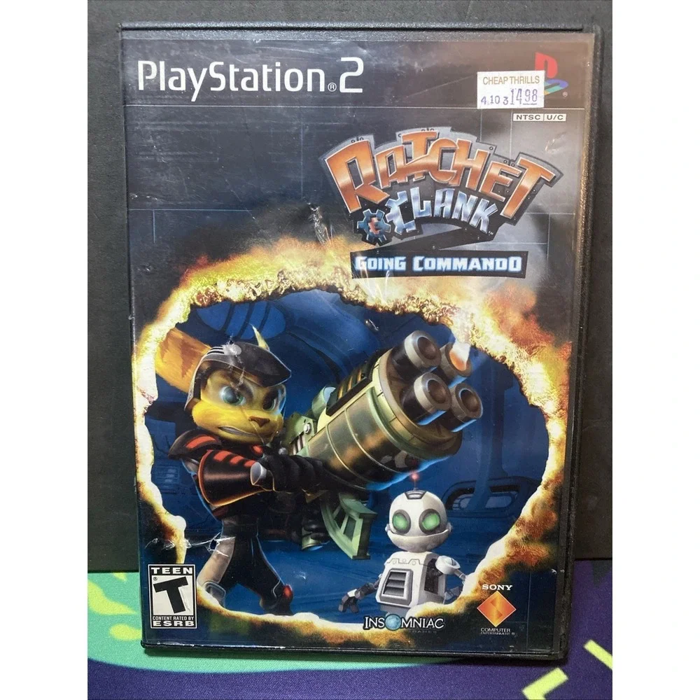 Ratchet & Clank: Going Commando (Sony PlayStation 2, PS2, 2003)